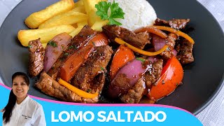 🇵🇪 LOMO SALTADO PERUANO  RECETA DELICIOSA Y SUPER JUGOSA [upl. by Matless]