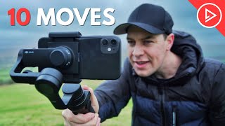 10 Smartphone Gimbal Moves for Beginners  Master The Basics in 5mins [upl. by Aiuqcaj]