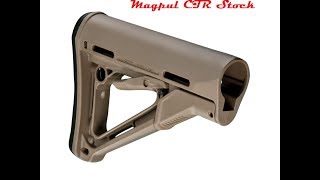 Magpul CTR Stock Installation [upl. by Eshelman]