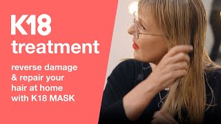 K18 Hair How to reverse damage at home with K18 Mask [upl. by Muriah]