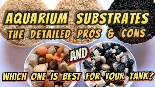 Aquarium Substrates Which One is Right For You Pros amp Cons of 9 Types of Planted Tank Soilamp Gravel [upl. by Anema231]