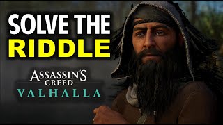 AC Valhalla How to Solve the Riddle Clues and Riddles [upl. by Esahc122]