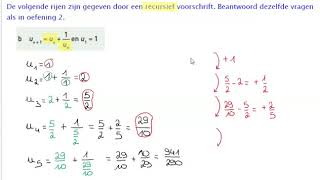 Voorbeeldoefeningen rekenkundige rijen [upl. by Yrelle]