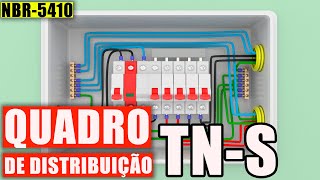 ATERRAMENTO TNS DENTRO DO QUADRO DE DISTRIBUIÇÃO [upl. by Coleville]