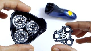 Philips Aquatouch Shaver  How to RemoveClean Blades [upl. by Lednyc104]