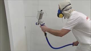 How to Use a HVLP SprayGun [upl. by Ahsaele719]