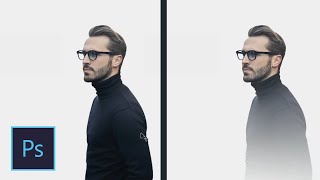 How To Make Fading Gradient Transparent Effect  Photoshop Tutorial [upl. by Eyanaj126]