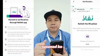 How To Register Biometric Verification Trough Nafath App [upl. by Pierrepont]
