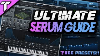 BASIC Serum tutorial FREE PRESETS  FL Studio 20 Tutorial [upl. by Sherfield940]