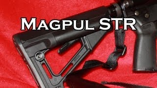 MAGPUL STR AR15 STOCK INDEPTH REVIEW [upl. by Eatnod213]