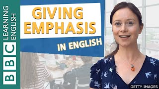 Grammar Giving emphasis in English  BBC English Masterclass [upl. by Dibbrun]