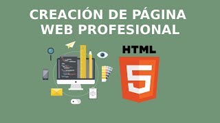 Página Web Profesional con HTML5 y CSS3 Creación de HTML [upl. by Furmark]