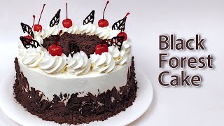 Classic Black Forest Cake  Jols Kitchen [upl. by Kcyrred583]