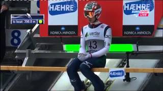 Cupa Mondiala de Sarituri cu Schiurile Ski Jumping World Cup Vikersund 15022015 First Round [upl. by Koby877]