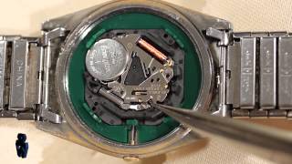 How to Remove amp Replace Watch Movements [upl. by Neelhtakyram665]