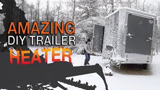 DIY trailer heater that works great [upl. by Nylzaj251]