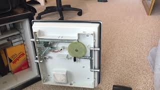 Working Around Broken Electronics Bad Solenoid On A Sentry Safe [upl. by Stockwell]