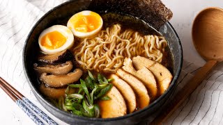 Quick 30Minute Chicken Ramen Recipe 🍜 [upl. by Aihtyc]