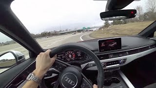 2018 Audi S4 Tiptronic  POV First Impressions [upl. by Darken]