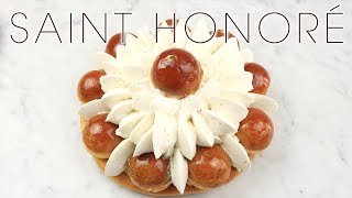 French Chef Makes St Honoré Cake Incredible Pastry Recipe That’s Worth Trying  How To Cuisine [upl. by Rhtaeh]