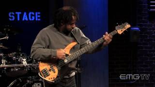 Victor Wooten wows with his performance of The Lesson solo live on EMGtv [upl. by Karr]