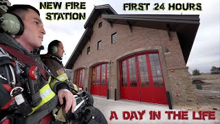 First 24 Hours in a New Fire Station  A Day in the Life [upl. by Iver]