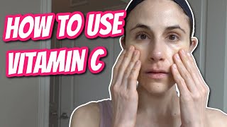 Vlog How to use Vitamin C serum Dr Dray [upl. by Clotilda]