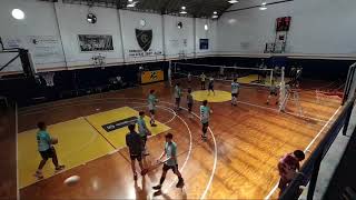 Sarmiento de Junin vs Azul Voley [upl. by Vallo]