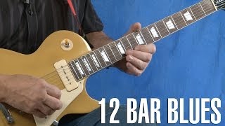 12 Bar Blues Guitar Lesson [upl. by Martica]