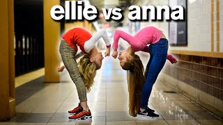 Dance Moms Elliana Walmsley vs Anna McNulty ABC ACRO CHALLENGE [upl. by Anavrin]