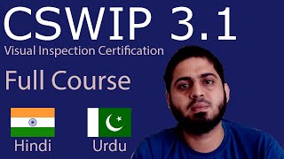 Class 01Introduction  Cswip 31 visual inspection certification [upl. by Anehc490]