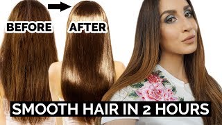 Silky Smooth Hair in 2 Hours  DIY Hair Mask [upl. by Anilah831]