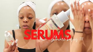 HOW TO USE SERUMS ON YOUR FACE [upl. by Stevie]