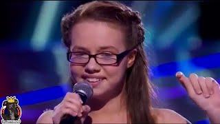 Americas Got Talent 2014 Mara Justine New York Week Day 1 [upl. by Rabi]