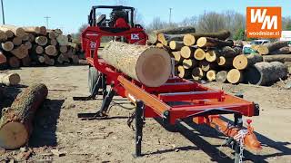 Aserradero Portátil LX450 En Acción  WoodMizer Chile [upl. by Robertson]