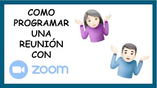 Como CREAR una REUNION en ZOOM PC TUTORIAL [upl. by Annelg]