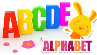 Comptines de lAlphabet  Chanson alphabet Maternelle  ABCD [upl. by Anieral]