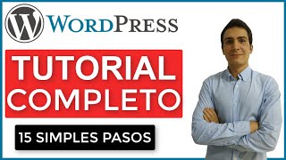 Cómo crear una Página Web en 15 SIMPLES pasos  Tutorial Wordpress para principiantes [upl. by Coltun356]