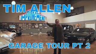 TIM ALLENS CAR COLLECTION TOUR  CELEBRITY GARAGE TOUR PT2 [upl. by Annenn895]