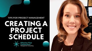 Creating A Project Schedule In Smartsheet  Tips For Project Management [upl. by Straub]