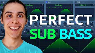 How to make the PERFECT Sub Bass in Serum [upl. by Lipski]