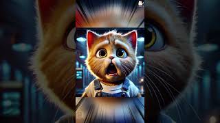 Mad Scientist Kidnaps Mother Cat Brave Kitten Rescues Her 🧟 Cat Transformation Stories cat [upl. by Eliam]