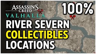 Assassins Creed Valhalla  River Severn All Collectibles River Raids [upl. by Fital]