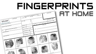 Fingerprints At Home  An Easy HowTo Guide [upl. by Kcirddahc596]