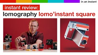 Lomography LomoInstant Square Glass Instant Review [upl. by Fihsak]