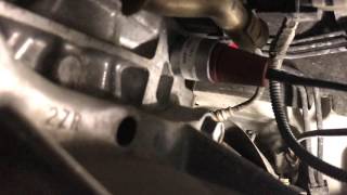 2009 Toyota Corolla LE engine block heater install [upl. by Som]