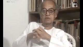 Utpal Dutta interview on Agantuk  1992 [upl. by Yhtrod]