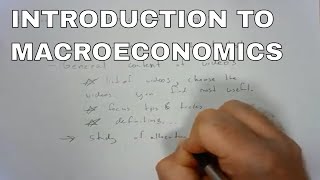 Introduction to Macroeconomics [upl. by Ihc]