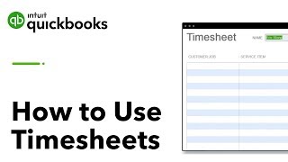 How to Use Timesheets in QuickBooks Desktop [upl. by Aidnyc]