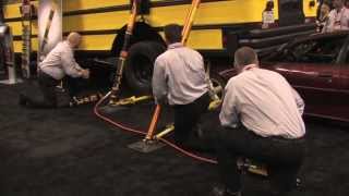 Paratech HydraFusion Strut Demo at FDIC 2013 [upl. by Ikairik648]